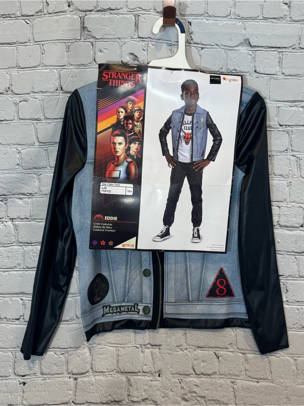 Stranger Things Eddie Boy’s Halloween Costume Shirt